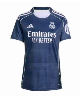 Billige Fotballdrakt Real Madrid Replika Bortedrakt Dame 2025-26 Kortermet Billige Fotballdrakt Real Madrid Replika Bortedrakt Dame 2025-26 Kortermet